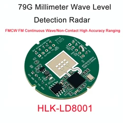 Hi-Link HLK-LD8001 79G millimetre wave liquid level detection sensor radar module non-contact high-precision ranging 15m LD8001