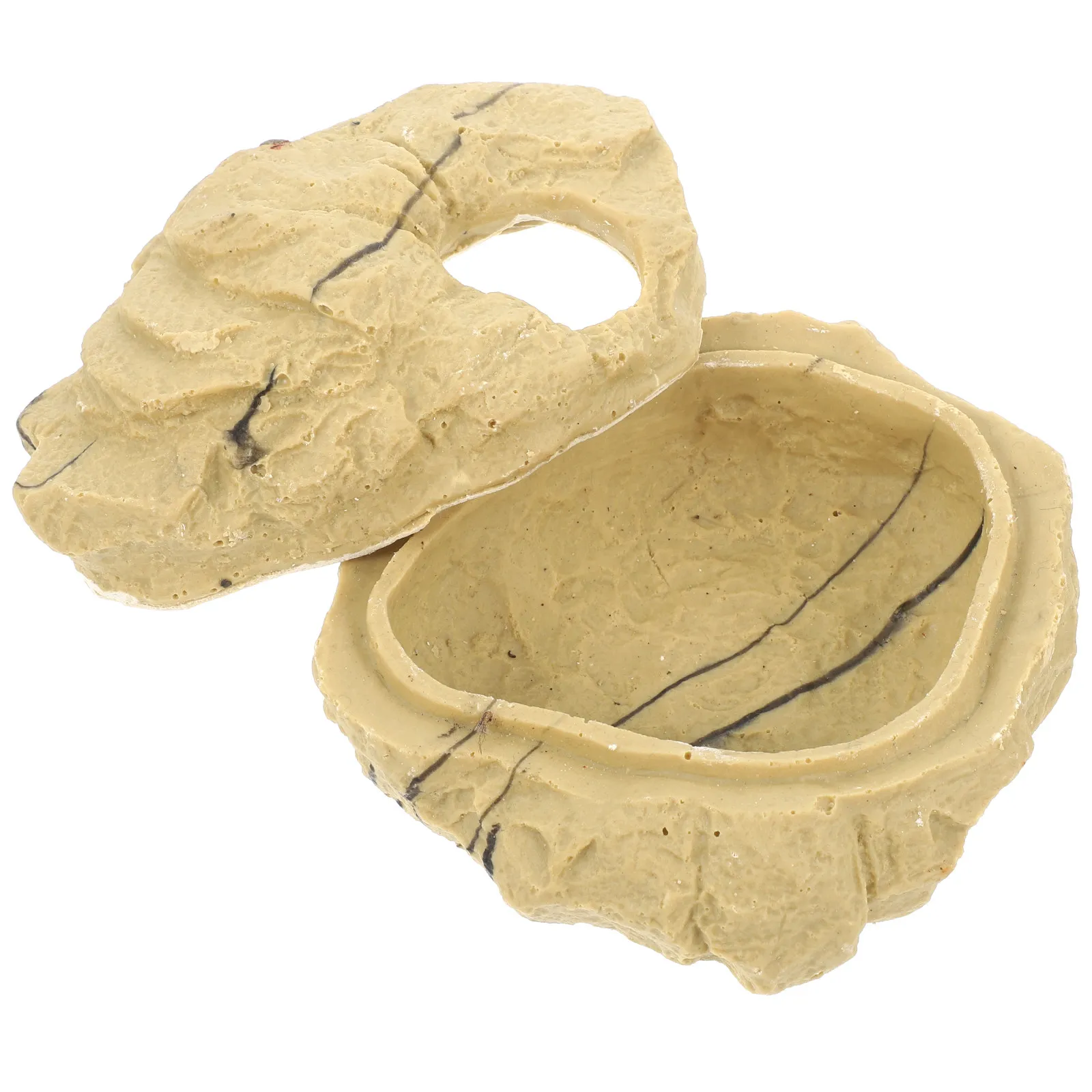 

Убежище-пещера для рептилий: для крабов-отшельников, пауков, ящериц. Дизайн с верхним и нижним входами. Надежное и устойчивое украшение для террариума. Теплое и уютное укрытие.