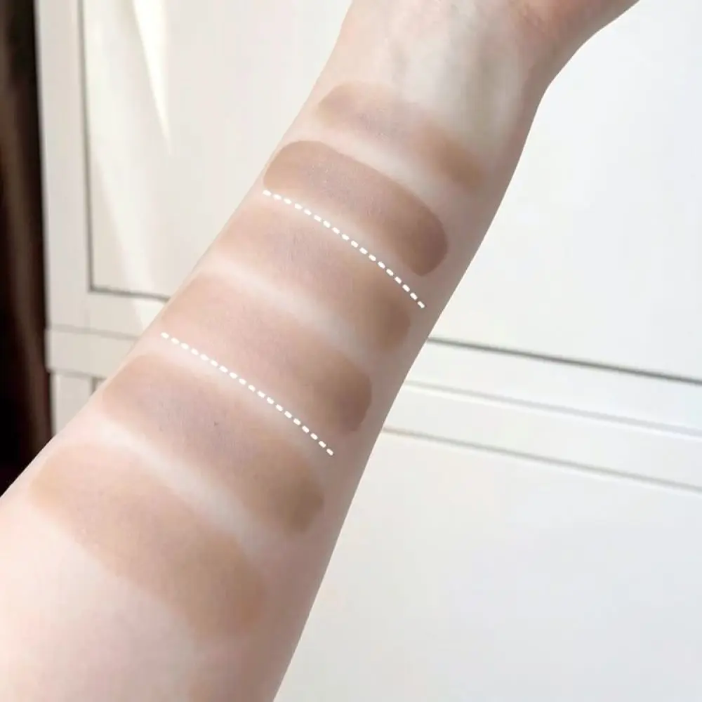 Double Head Contouring Stick Creamy Highlighter Bronzer Palette Soft Texture Easy To Apply Face Makeup Essentials