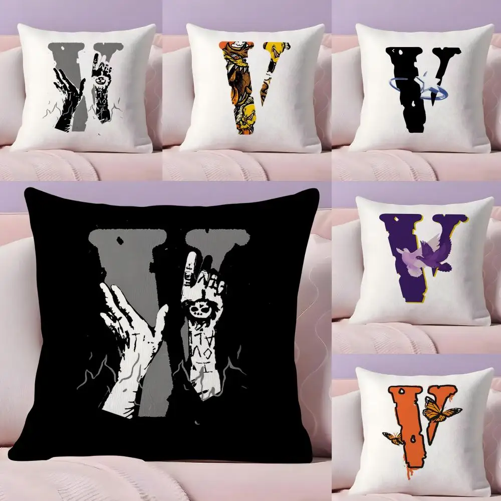 

Роскошная наволочка V-VloneS из плюшевой ткани, мягкая, с двусторонней печатью, на потайной молнии, для диванной подушки, декор для дома