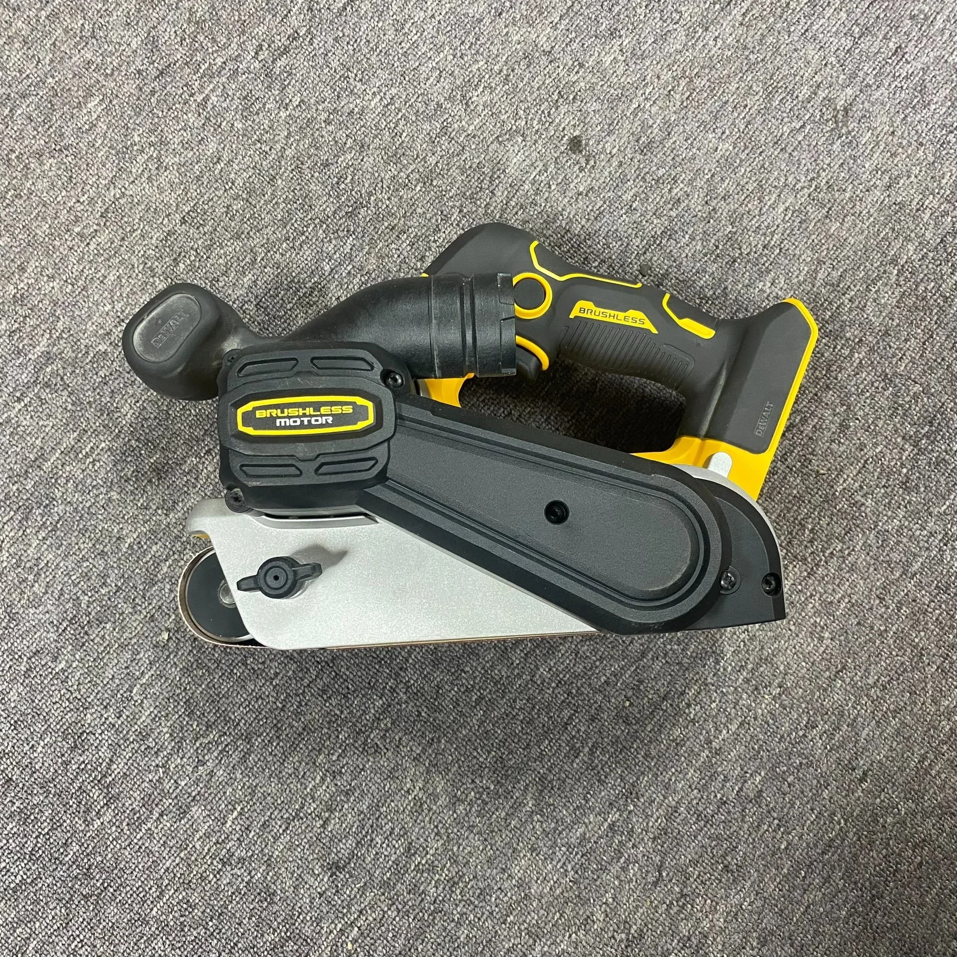 DEWALT DCW220NT XR Belt Sander 75mm 18V Blank Unit Tstak  DCW220 Second-hand bare metal machine