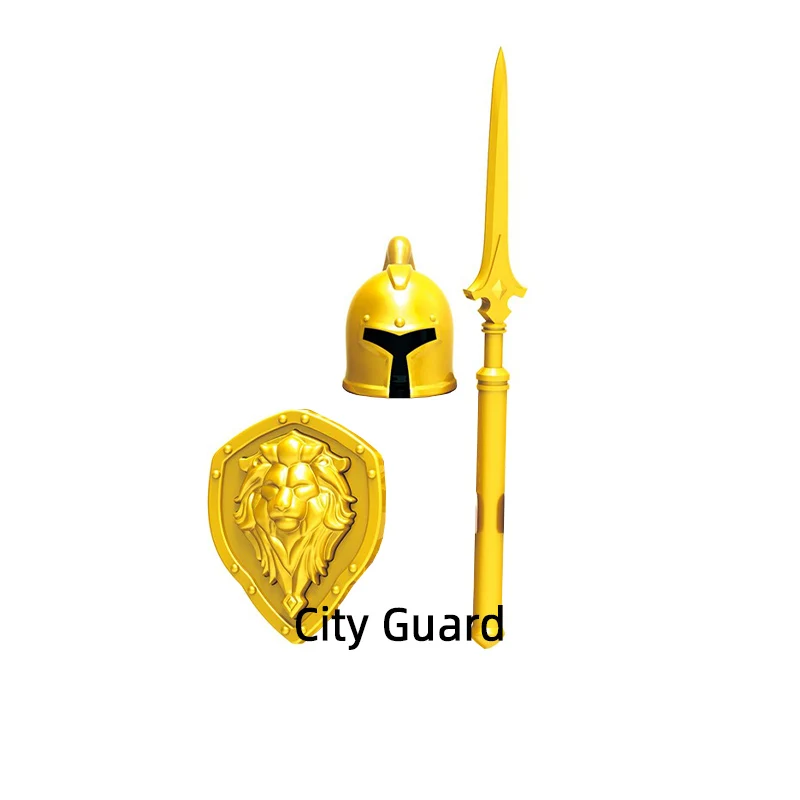 The City Guard Model Blocks MOC Bricks Set Gifts Toys For Children DT8902