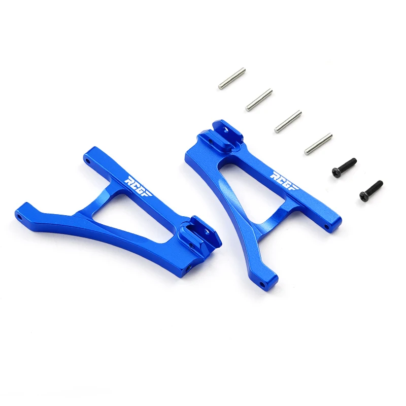 

RCGOFOLLOW Aluminum Alloy Front And Rear Suspension Arm Upper and Lower Suspension Arm for raxxas Slash 4X4 1/16 RC Car Parts