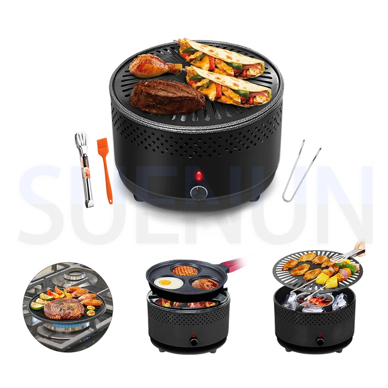 

Outdoor Carbon Grill Portable Camping Picnic Barbecue Grill Hot Pot Charcoal Grill Multifunctional Carbon Grill Horno De Barbaco