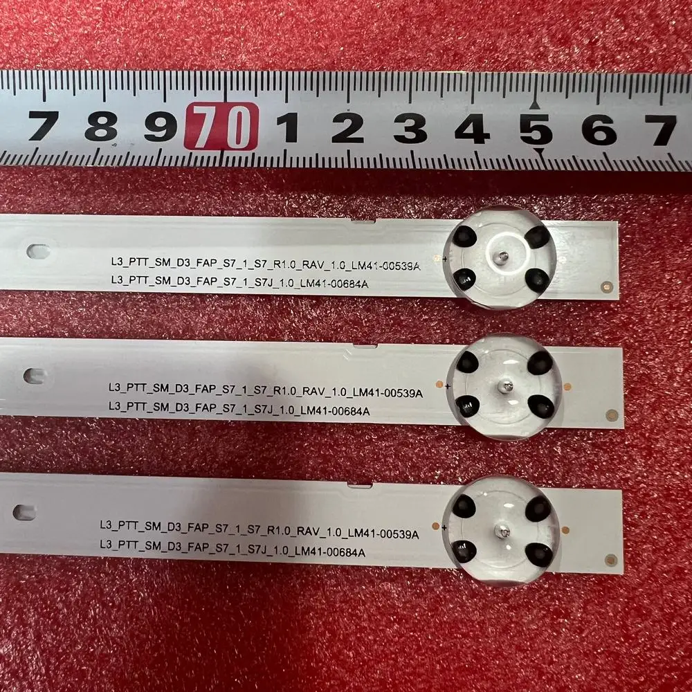 LED Strip 7LED For PANASONIC TX-P42X60B Sony KDL-43WG663 KDL-43WF663 KD-43WG663 NSBF430CNO03 NSBS430CNO01 LM41-00684A