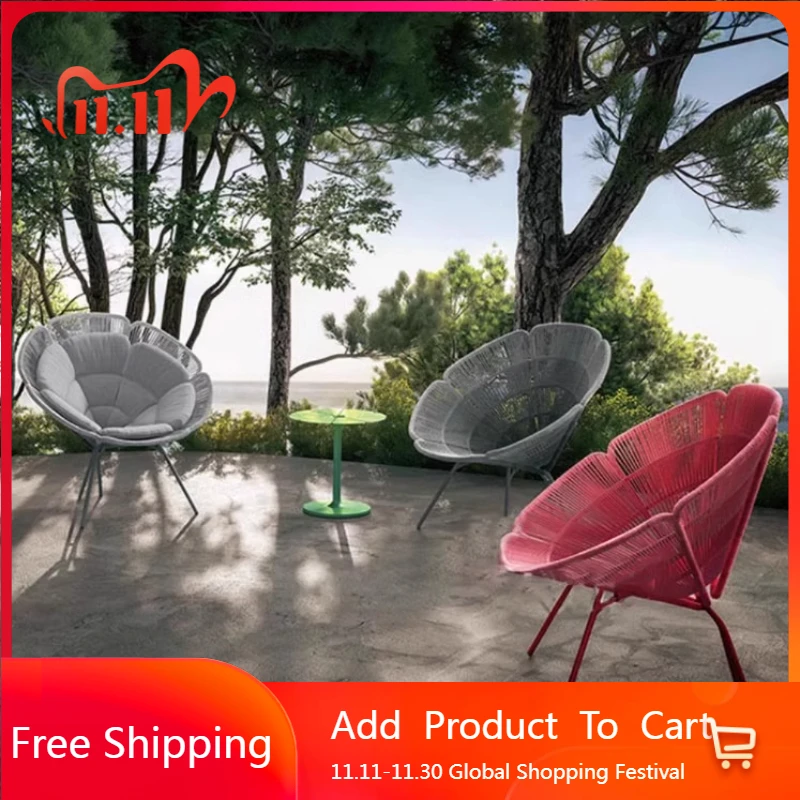 

Rattan Creativity Patio Outdoor Set Designer Designer Sectional Waterproof Garden Sets Minimalist Material Muebles Furniture