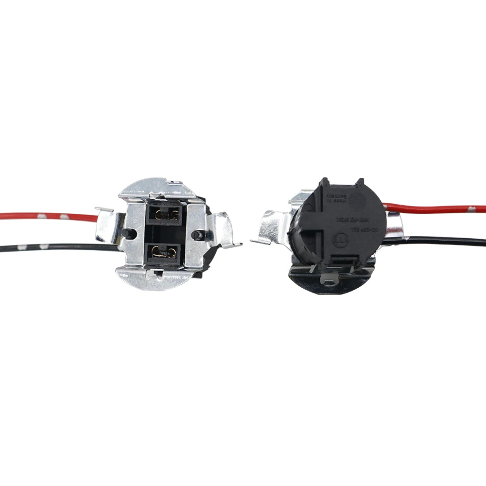 2pcs TK-305 Car Light Bulb Base Holder Socket Wire Adapter H7 Halogen Lamp Connector Wiring Harness for Volkswagen Sagitar