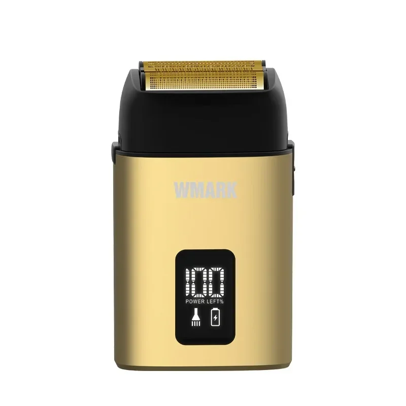 WMARK NG-983 Barber Shaver Shaper Electric Shaver Beard USB Electric Razor For Oil Head Shaving Machine Push White, 8100RPM