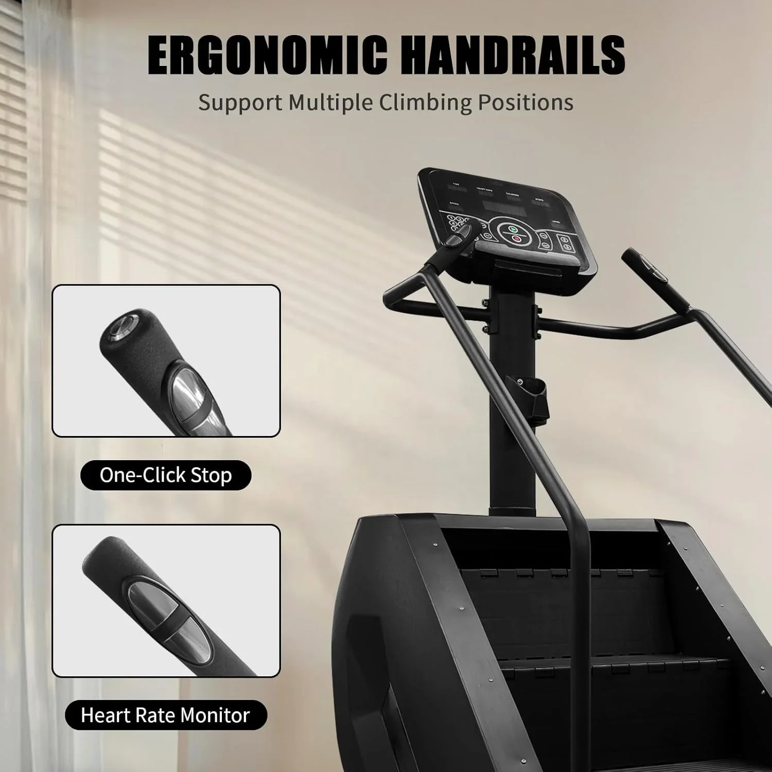 مبيعات المصنع مباشرة معدات اللياقة البدنية المنزلية التجارية متدرجات القلب ومتسلق الجبال وتسلق السلالم #2