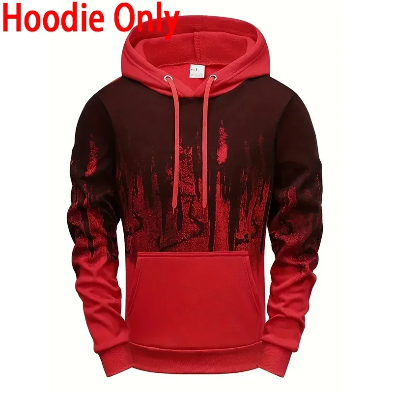 Hot Sale Men New Tracksuit Hoodies+Black Sweatpants High Quality Male Dialy Casual Sports Jogging Set Autumn Winter Outfits 2026 - view 5