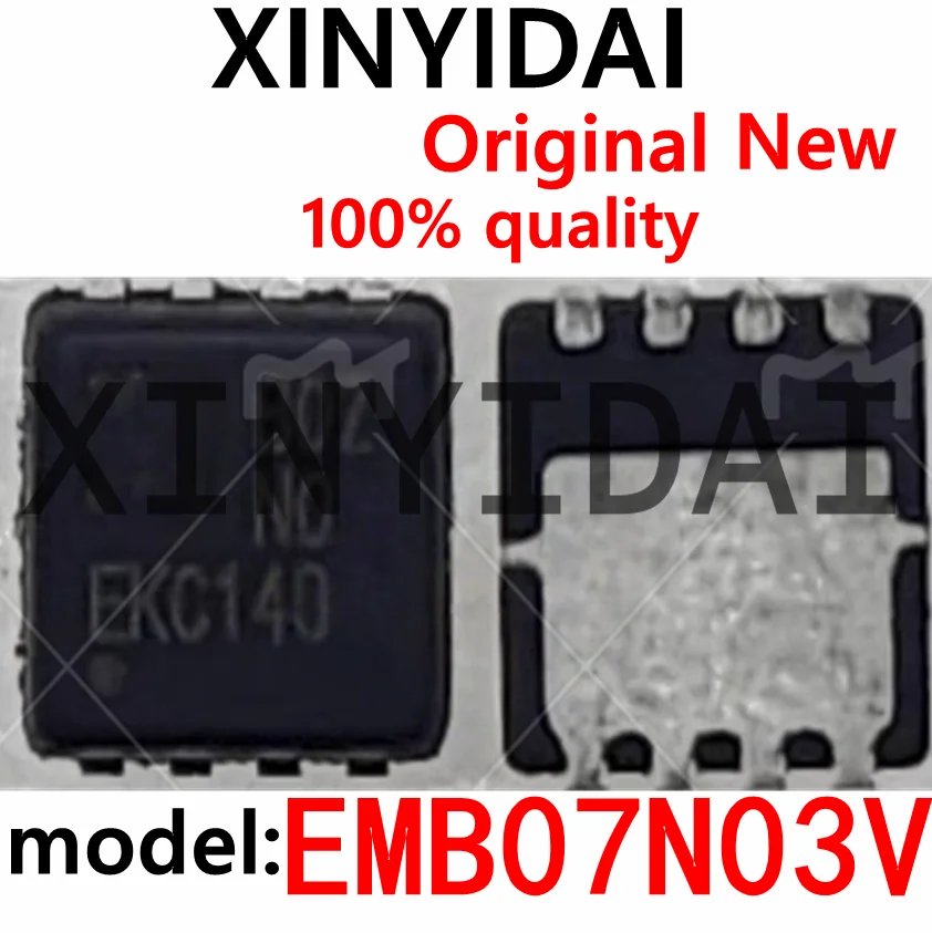 

10PCS EMB07N03V EMB07N03 printing wire B07N03 EDFN3x3 small volume brand new original