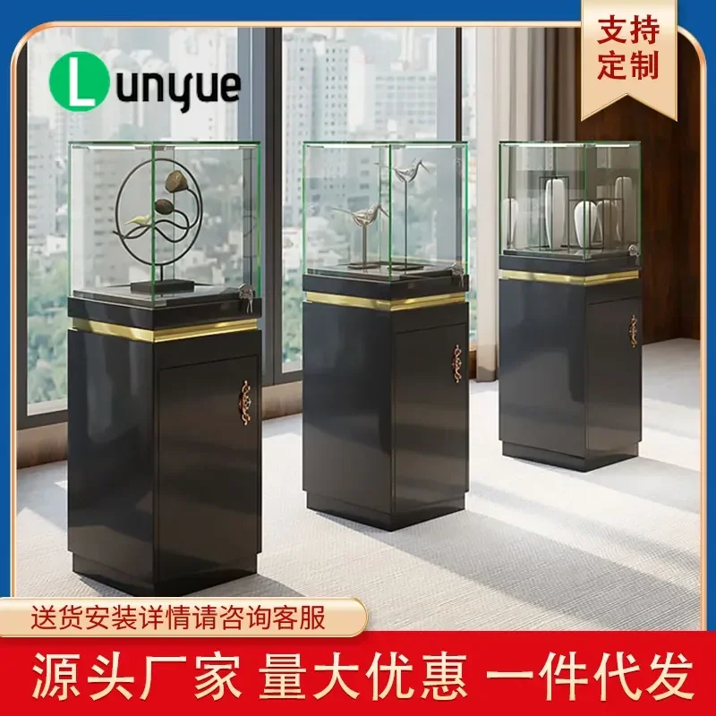 Jewelry Display Counter Pearl Necklace Showcase Cabinet Cultural Relics Collection Experience Desk Design Jewelry Storage