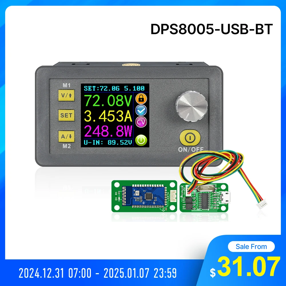 RD DPS8005 programmable constant voltage current Step-down power supply module Voltmeter Ammeter buck converter 80V 5A