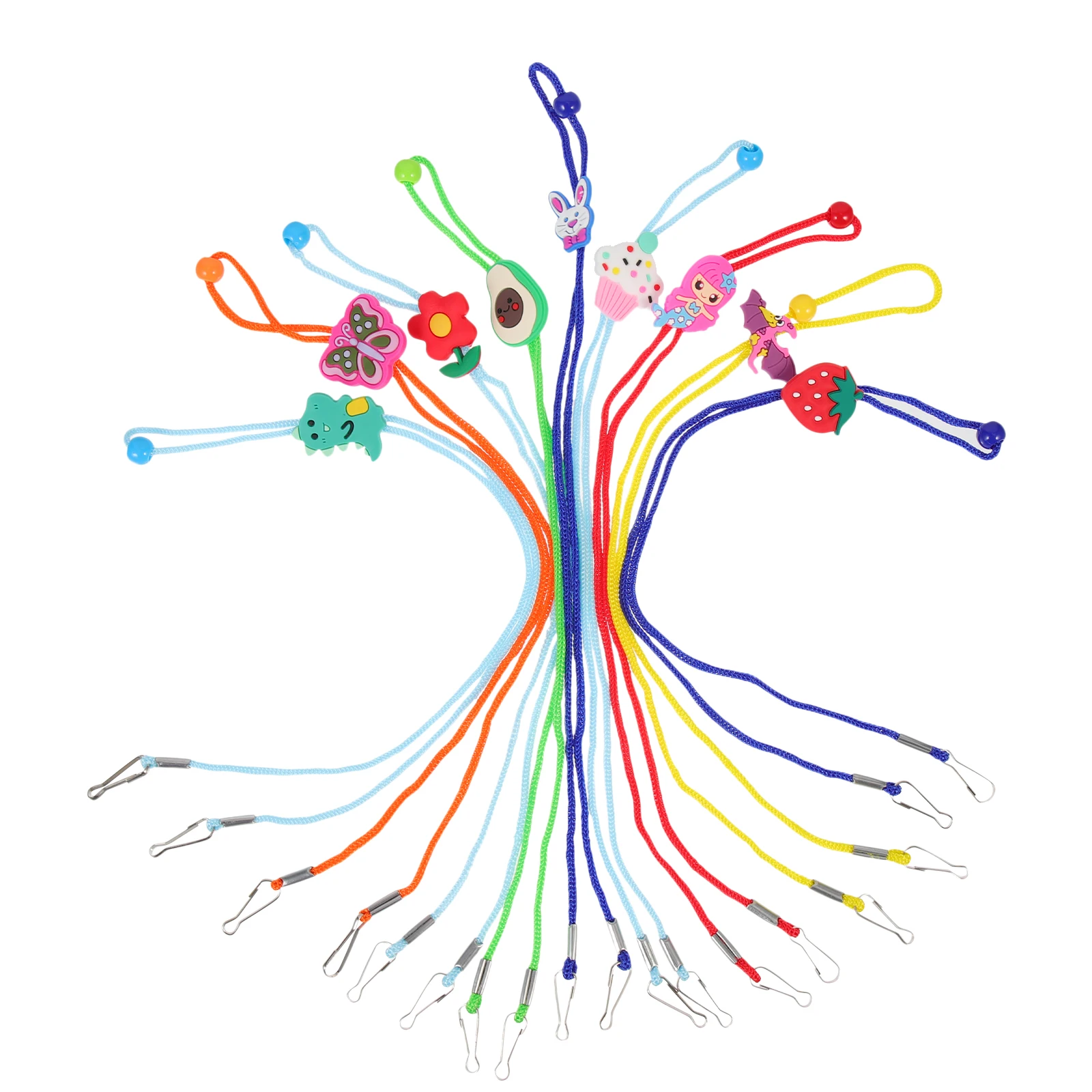 

10pcs Kids Glasses Strap Children Eyeglasses Lanyards Elastic Cartoon Adjustable Straps For Boys Girls Practical Use Share With