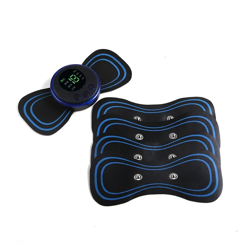 

Cervical Massage Patch Pulse Muscle Stimulator LCD Display Neck Stretcher Electric Massager 8 Mode massager Mini Electric Neck