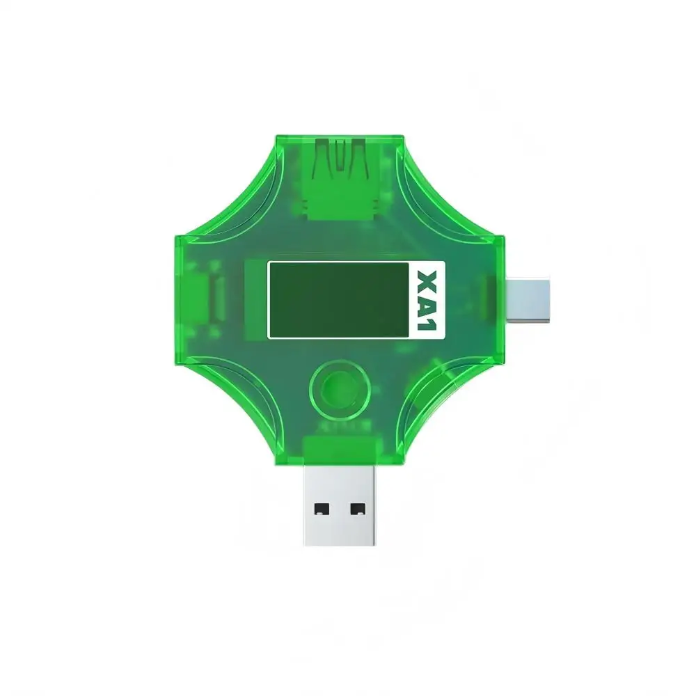 5A Color ISP Display Screen Digital Voltmeter Ammeter Power Meter DC4-25V USB Tester PD QC3.0 SCP Fast Charge Protocol Monitor