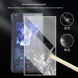 9H Premium Scratch-Proof Tempered Glass Protective Film for Fiio M23 Screen Protector