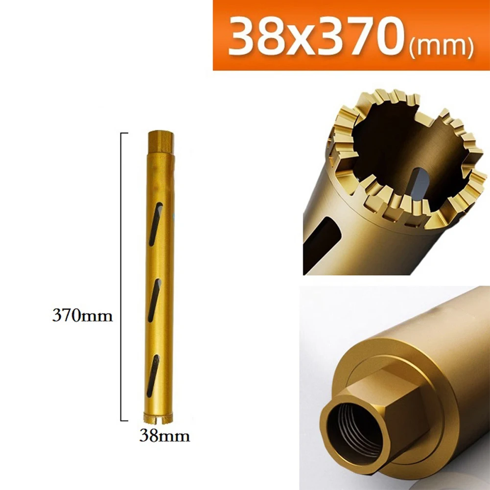 370mm Drill Bit Concrete Core Drill Bit Exceptional Strength High-quality Emery Grits Reliable Sturdy Material