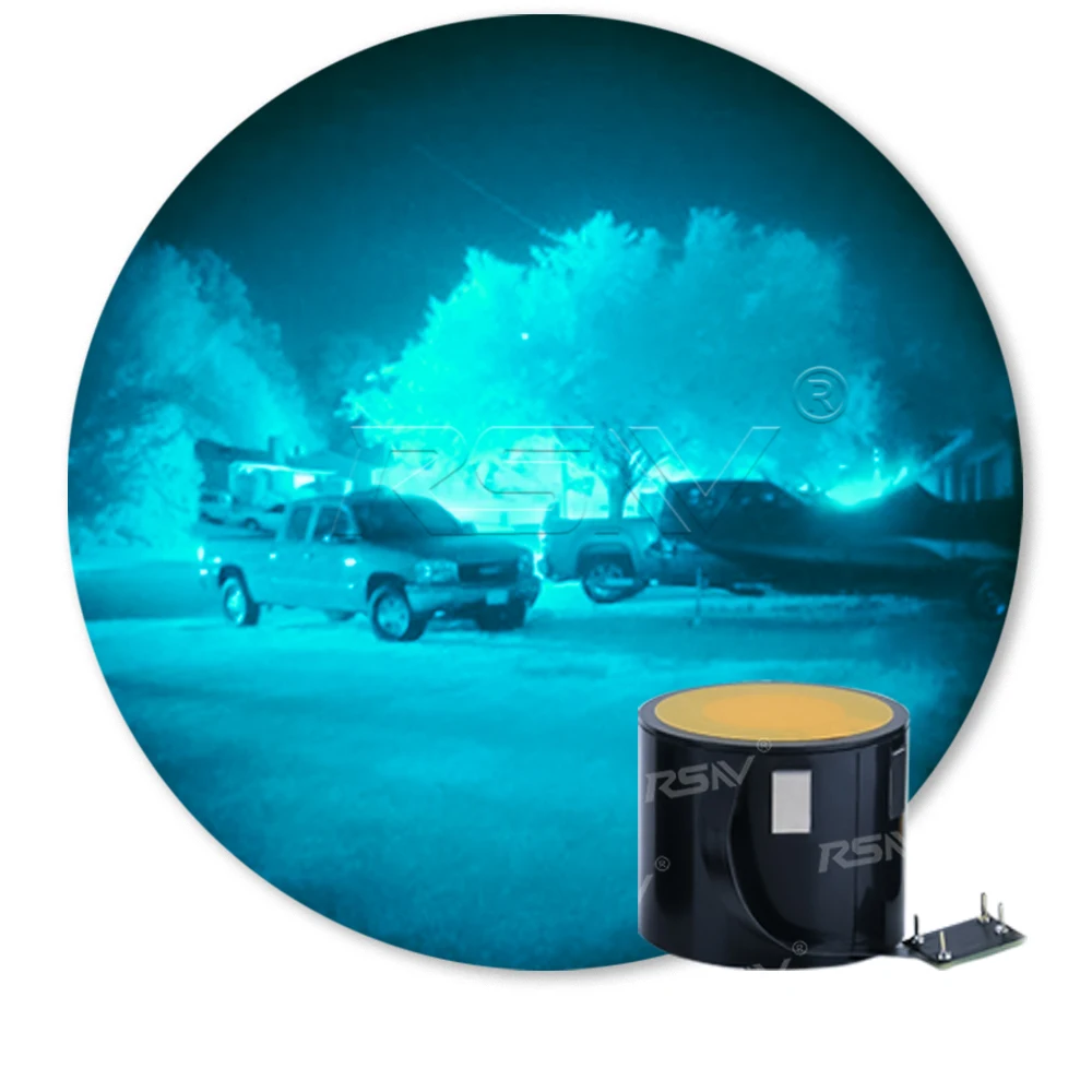 

RSNV Night Vision Device 18mm PVS-14 FOM1400+ Manual Gain Gen2+ Image Intensifier Tube MX11769 Tube For PVS14
