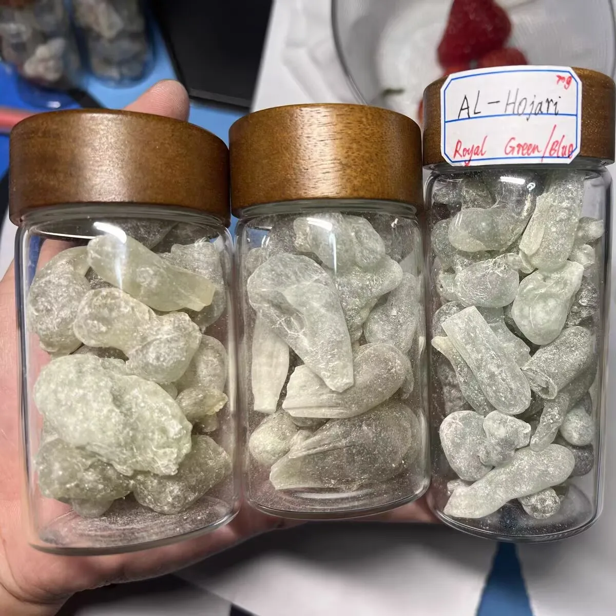 Premium Omani Hojari Frankincense Resin 50g for Aromatherapy, Skincare, Meditation, Church Use, Relaxation, Burning Incense