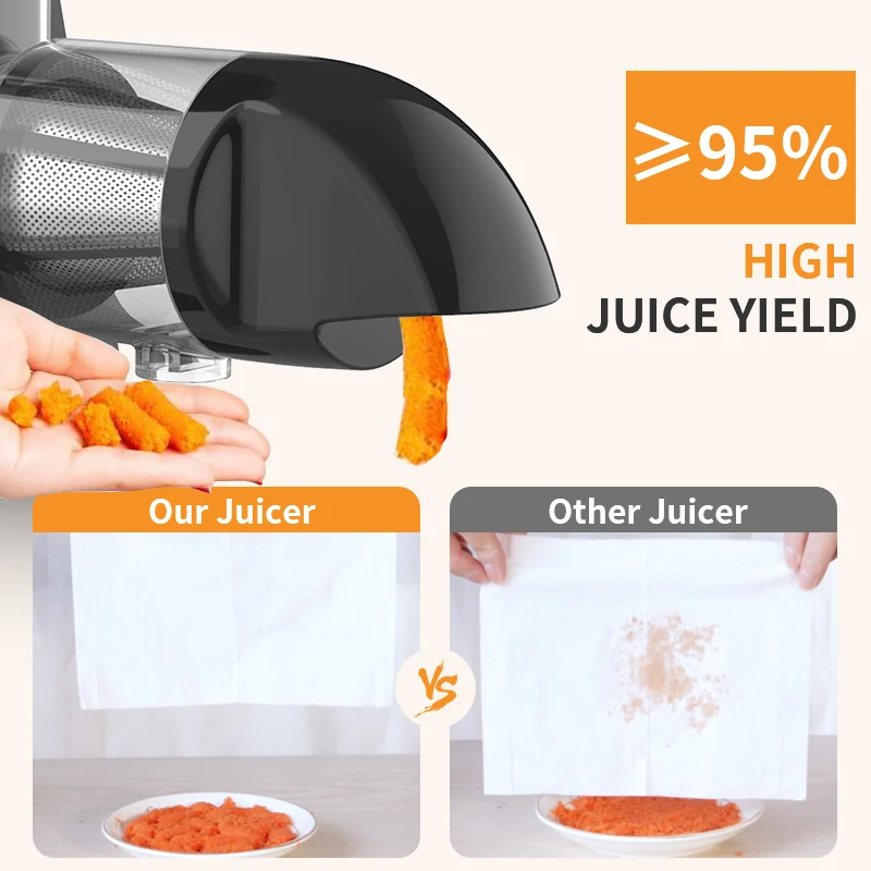 2 In 1 Multi-function Slow Juicer with Vegetable Cutter Slicer Kitchen Appliance High Quality Citrus Juice Machines 2023 New