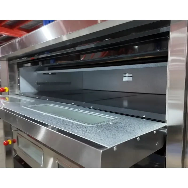 Digital High Temperature Portable Stainless Steel Table Top Oven For Restaurants Bakeries Pizzerias Commercial Baking