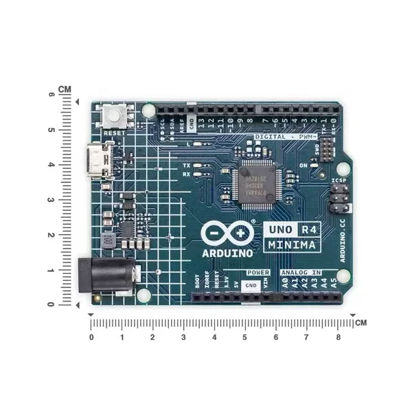 Controlador Arduino UNO R4 versión WiFi/minima