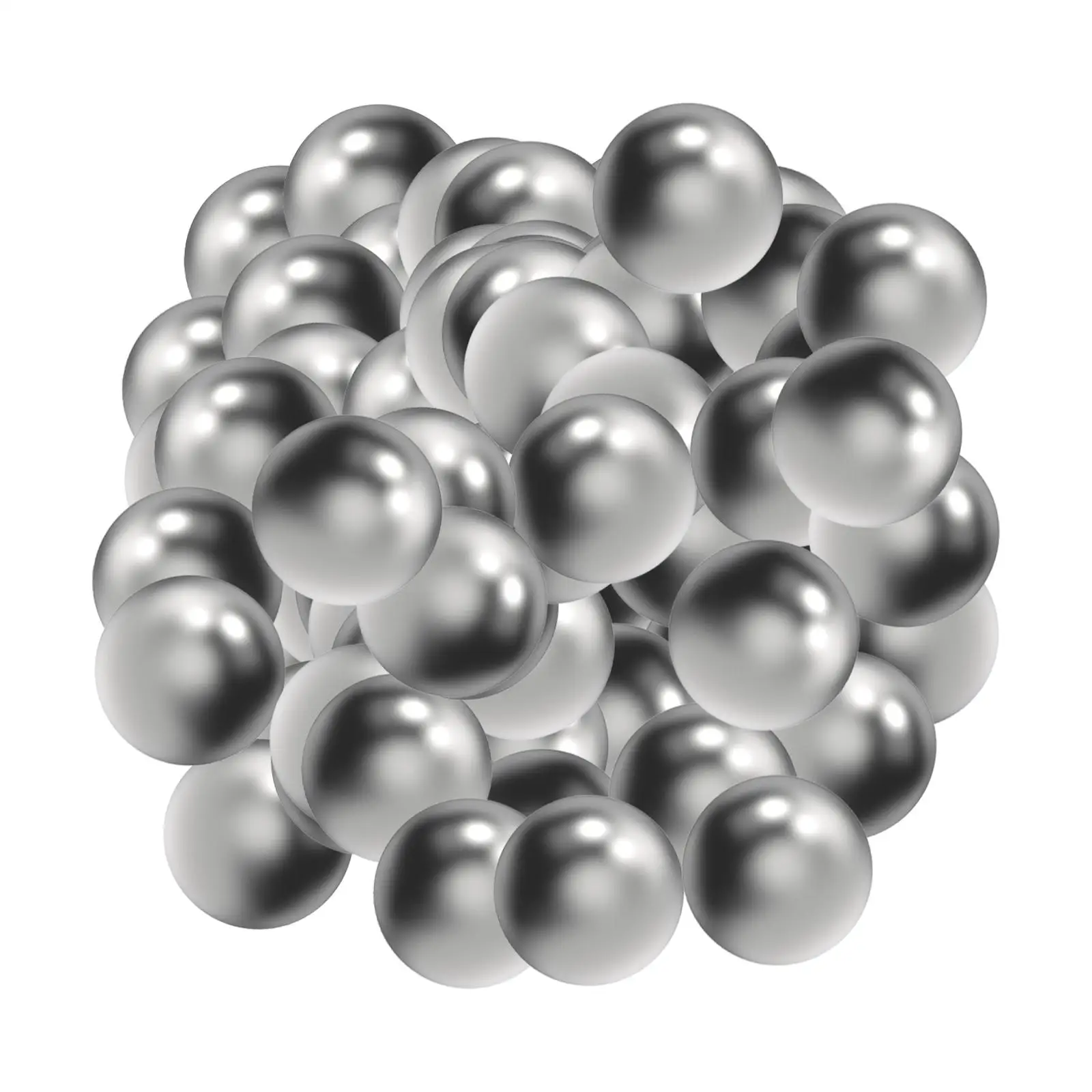 

50 шариков для смешивания красок, устойчивых к ржавчине для смешивания моделей пигментов, художественное ремесло своими руками