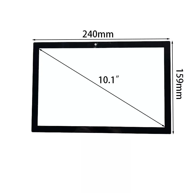 For 10.1 Inch YQSAVIOR YQ10S Tablet PC External Capacitive Touch Screen Digitizer Panel Sensor Replacement Phablet Multitouch