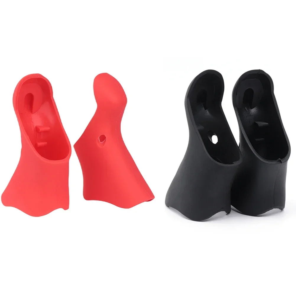 2x Silicone Road Bike Shifter Brake Lever Hoods For Shimano ST-070 Hand Lever Protective Cover Bicycle Shift Hood Cover Silicone