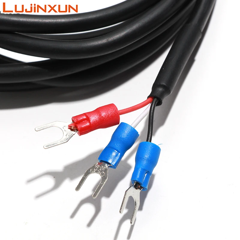 LUJINXUN CU50 استشعار درجة الحرارة WZC-187 الفولاذ المقاوم للصدأ المعادن مقاوم للماء التحقيق النحاس المقاومة موقد الهواء الساخن داخلي M12x1 1 قطعة