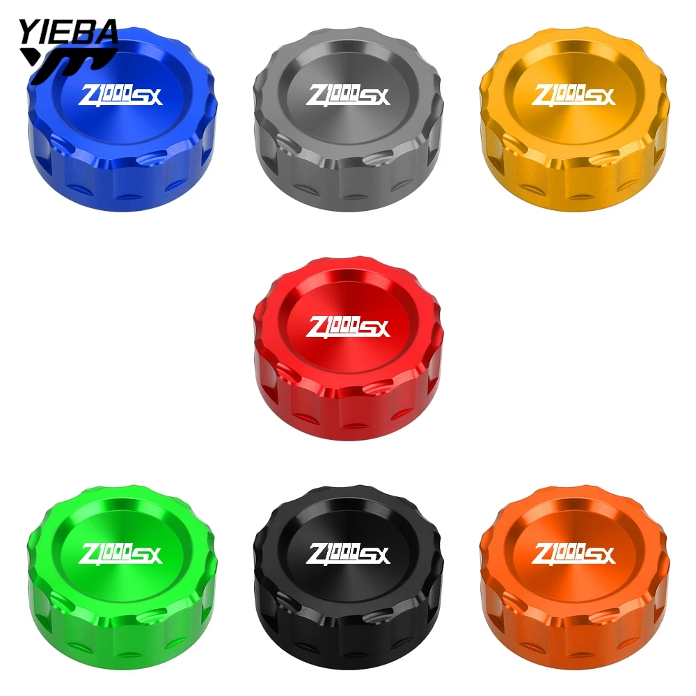 CNC Aluminum Motorcycle Rear Brake Fluid Reservoir Cover Cap For Kawasaki Z1000SX Z1000 SX Z1000-SX  2011 2012 2013 2014