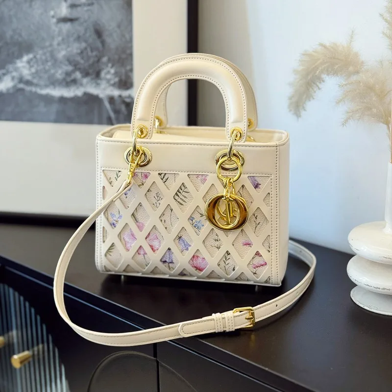 여성용 우아한 가죽 클러치 백 미니, 파리 디자이너에서 영감을 얻은, 문자 로고가 있는 심플한 빈티지, 세련된 레저 액세서리