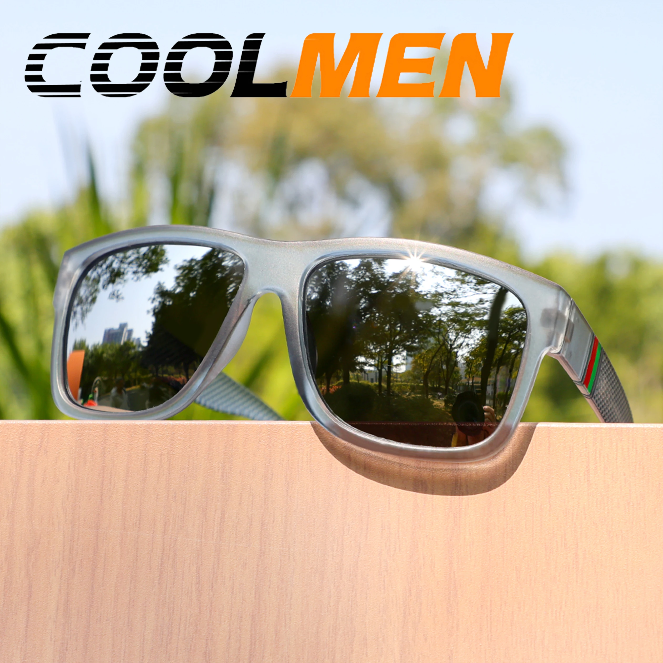 

COOLMEN Day Night Vision Polarized Sunglasses For Men Women Driving Fishing Sun Glasses UV400 Outdoor Sports Cycling Baseball