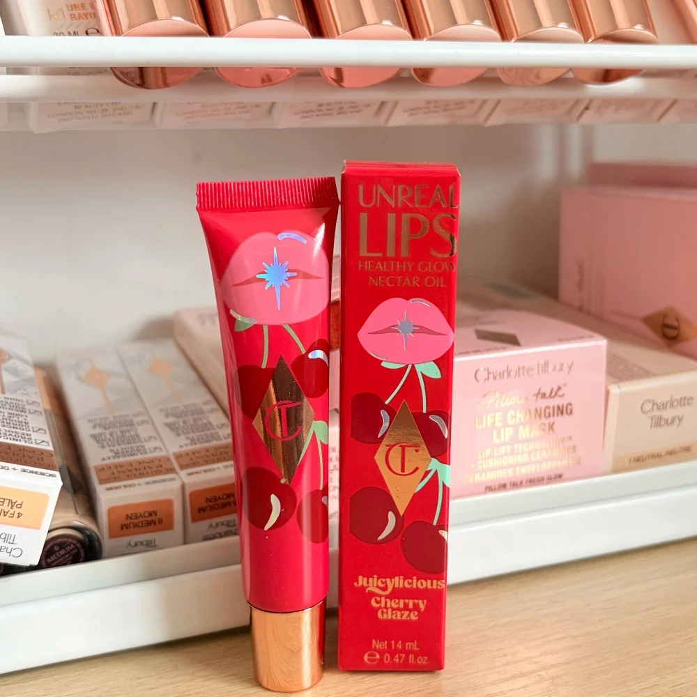 Charlotte Tilbury Concealer Silky Lightweight Long-Lasting Jelly Lip Gloss Moisturizing Hydrating Portable Lipstick Makeup Gifts - view 4