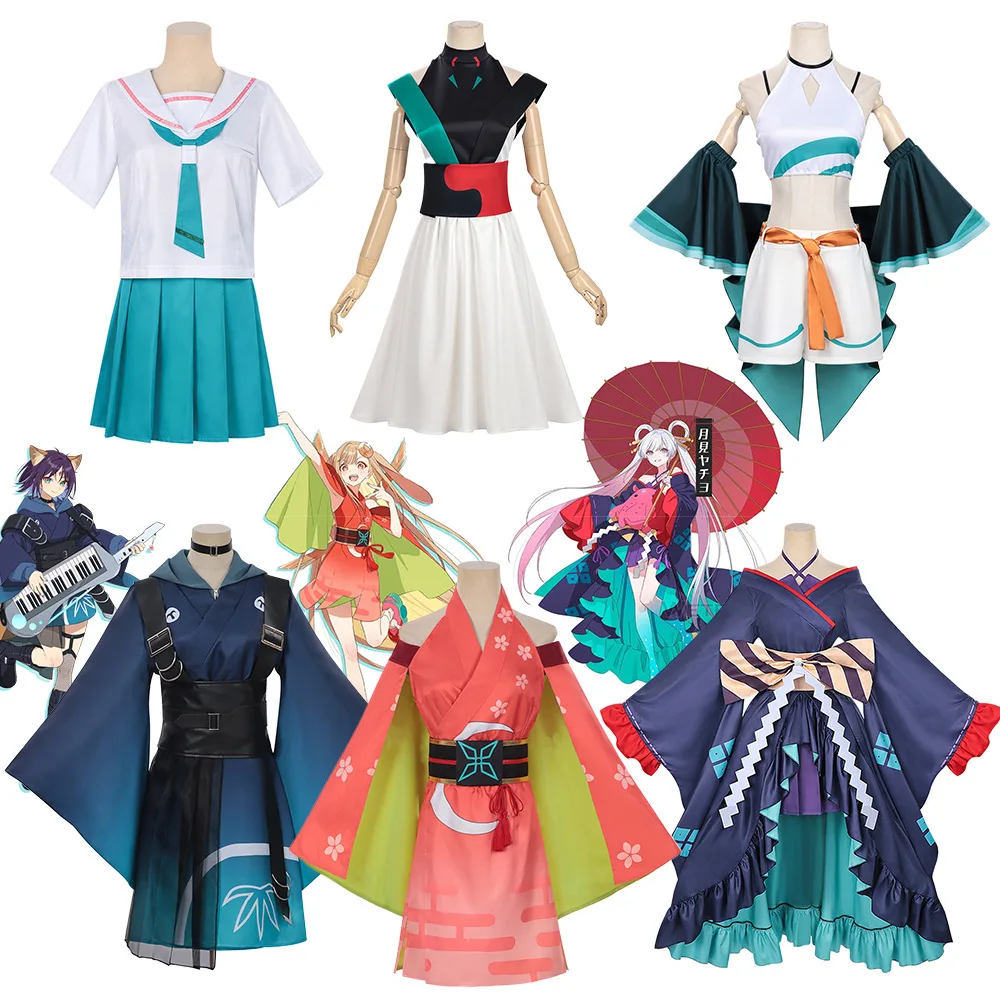 

Spacetime Princess Kaguya Kaguya Hime Cosplay Costume Japanese-style Cherry Blossom Print Stage Performance Costume