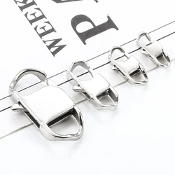 Stainless Steel Square Lobster Clasp Charms For DIY Jewelry Making Necklace Bracelet Hooks End Clasps Connector Supplies Crafts