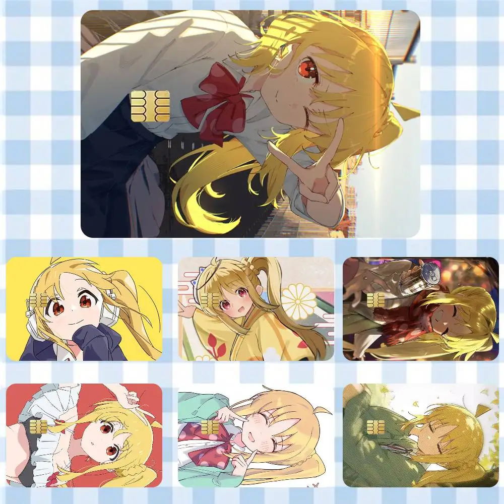 

Nijika Ijichi Anime Girl Sticker Film Tape Skin for Credit Card Debit Card Waterproof Stickers