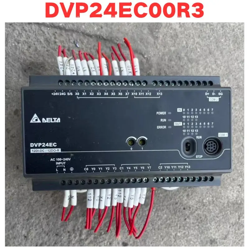 

Second-hand DVP24EC00R3 PLC Tested OK