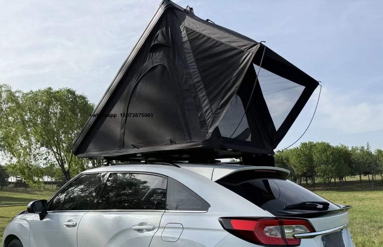 

Factory Price Light Weight Hard Shell Roof Top Tent for Car Rooftop Tent Aluminum Camping Car Roof Tent 5 Person