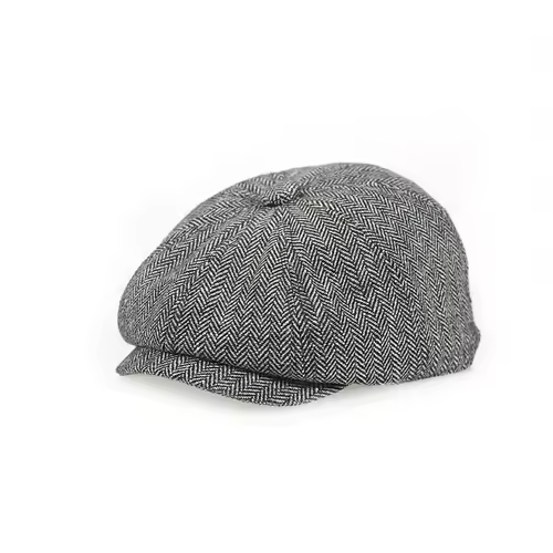 Kids Vintage Beret Cap,  Cute and Stylish Children's Newsboy Ca Retro and Tweed Newsboy Hat for Children - Image 11