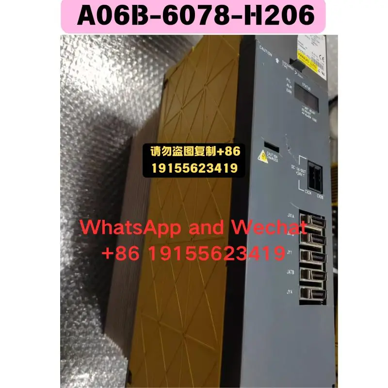 Used OEM disassembled parts A06B-6078-H206 Driver Functional test OK