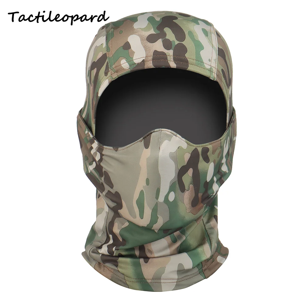 Tactical Silicone Mask Head Hood Outdoor Half Face Soft Breathable Sunscreen Riding Windproof Airsoft Hunting Headwear Cover