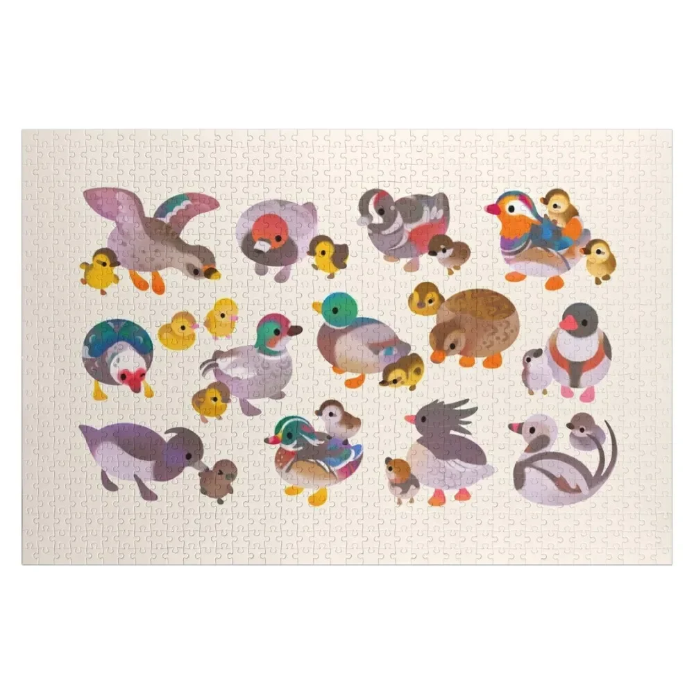 

Duck and Duckling Jigsaw Puzzle Custom Customizeds For Kids Customized Picture Puzzle