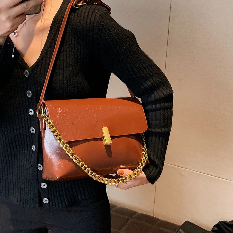 

Senior Sense Retro Women This Year Popular New Fashion Popular Crossbody With A Single Shoulder Small Square Bag