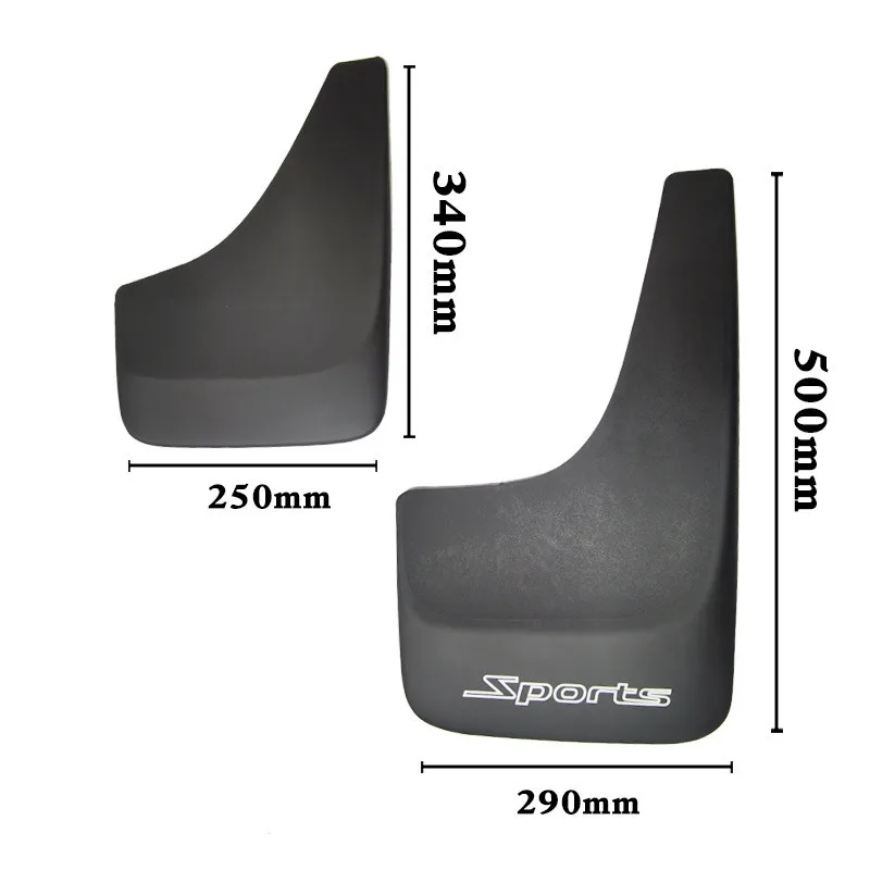 4pcs Car Mudflaps Mud Guard Splash Guards for Toyota Ford Dodge Ram Chevrolet Honda Nissan  SUV Van Truck Mudguards Mud Fenders