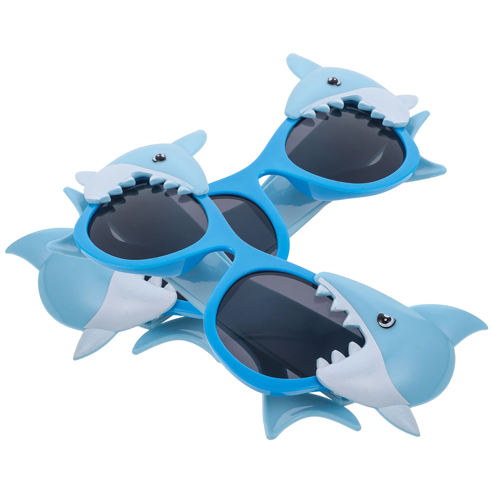 

2 Pcs Sunglasses Shaped Eye Props Funny Adults Silly Pool Party Beach Accessories Creative Design Durable ABS Material Photo
