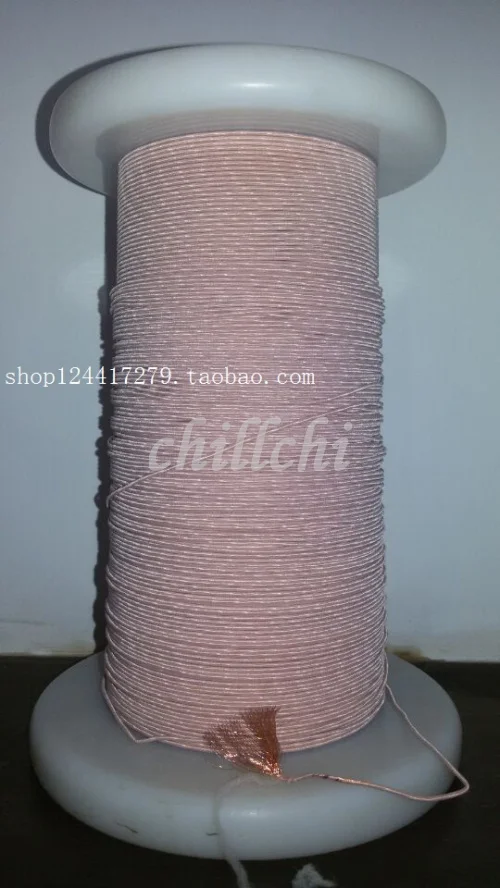 Making 0.05x120 Shares High Frequency Line Multi Strand Wire  Ustc Litz  Enameled