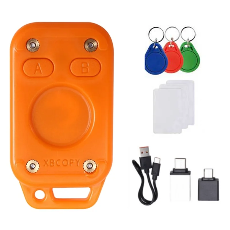 A25P Restart Chameleon V2.0 NFC Duplicator RFID Emulator Smart Chip Reader+ 3X CUID 3X CUID Keychain 125Khz 13.56Mhz Card Decode