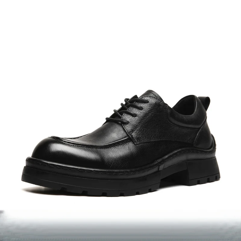 

Мужская винтажная обувь высокого качества из натуральной кожи, роскошные классические мужские деловые классические классические элегантные итальянские черные туфли из воловьей кожи